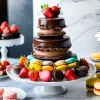Mesa Dulce Gourmet y Cascada de Chocolate Belga